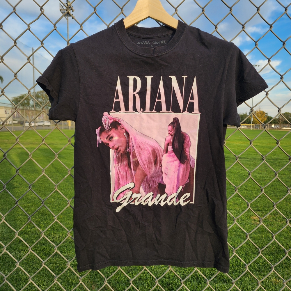 Ariana Grande Charcoal Tee